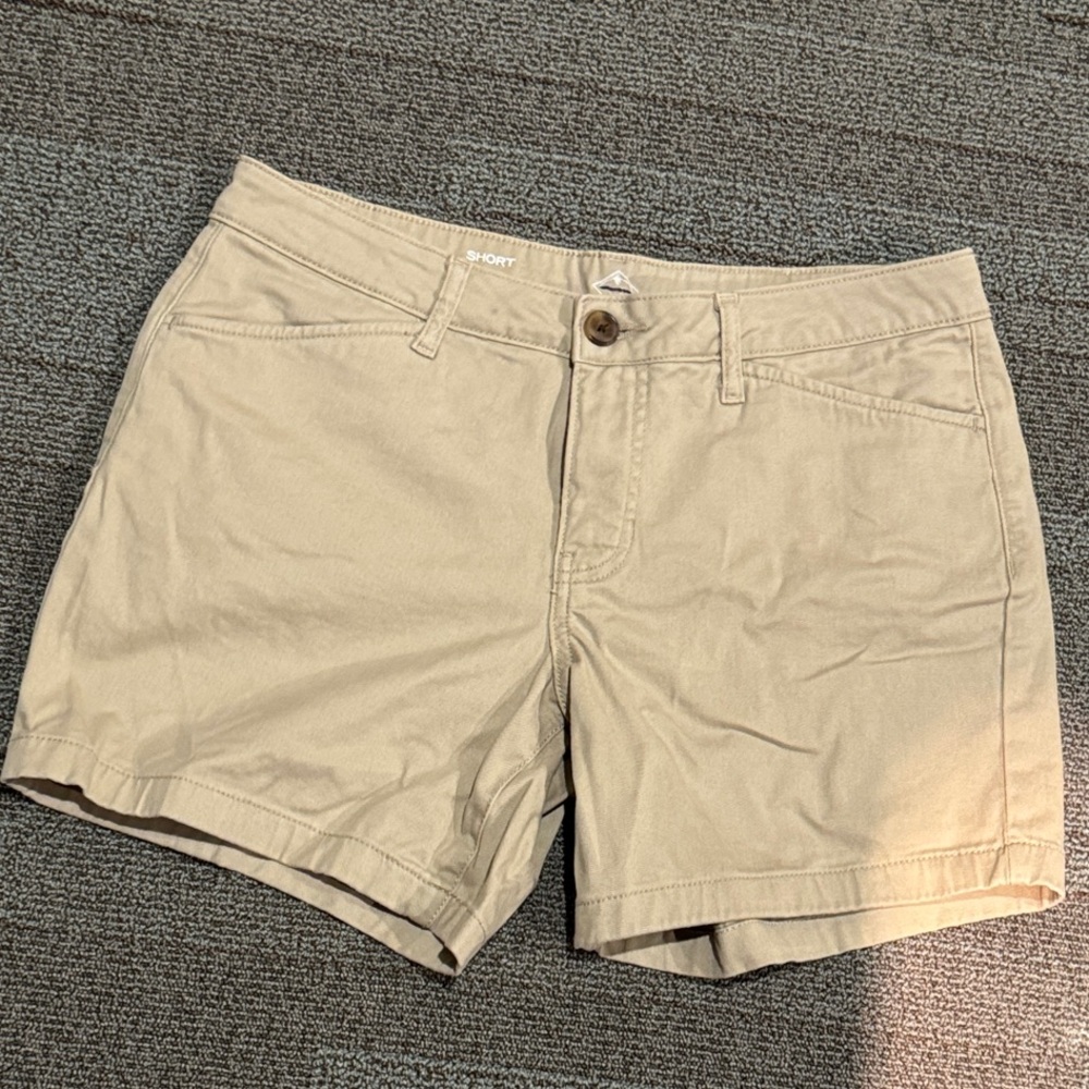 Casual Tan Women's Cargo Shorts
